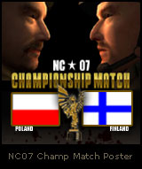NC07 Championship Match Poster